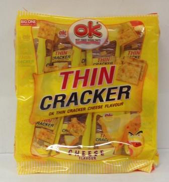 OK THIN CRACKER - CHEESE