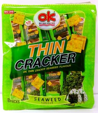 OK THIN CRACKER - SEAWEED